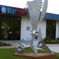StarMetro "Transit" Sculpture
