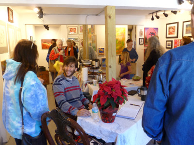 First Friday at Southern Exposure Art Gallery