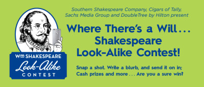 Southern Shakespeare Company's "Where there's a Will" Shakespeare Look-a-Like Contest