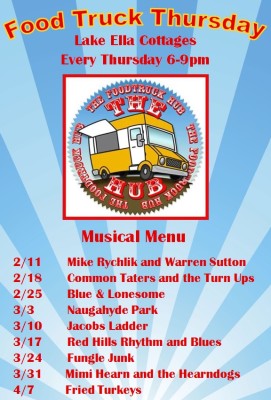 Food Truck Thursday Featuring Red Hills Rhythm and Blues!