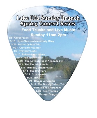 Lake Ella Sunday Brunch Featuring Kyle Chervanik and Holly Riley