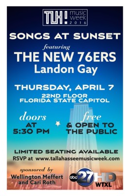Tallahassee Music Week Presents "Songs at Sunset" with The New 76ers