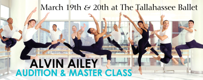 The Ailey School Audition & Master Class at The Tallahassee Ballet