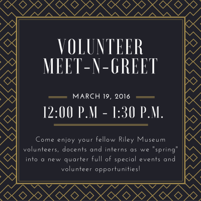 Volunteer Meet-n-Greet