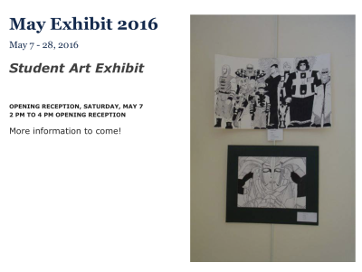 Jefferson Arts Gallery - Annual Student Show Opening