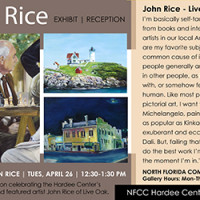 Gallery 1 - Art Reception with Live Oak Artist John Rice