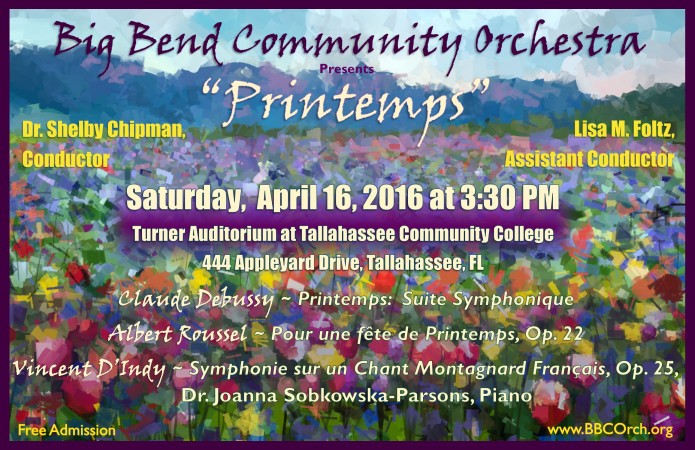 Gallery 2 - Big Bend Community Orchestra Concert: Printemps, A Celebration of Spring