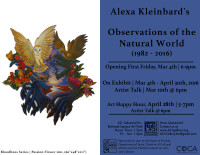 621 Gallery April Exhibitions: "Observations of the Natural World" and "Frontier Horizon"