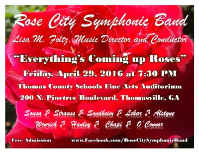 Rose City Symphonic Band free concert: Everything's Coming Up Roses