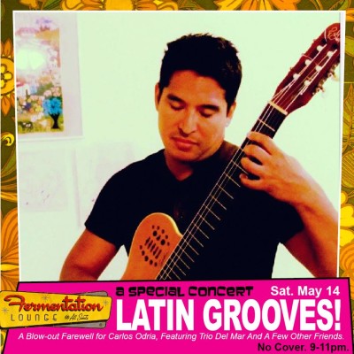 Latin Grooves! Carlos Odrias' Farewell & Trio Del Mar Reunion