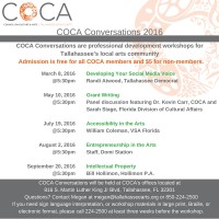 Gallery 2 - COCA Conversations 2016: Entrepreneurship in the Arts