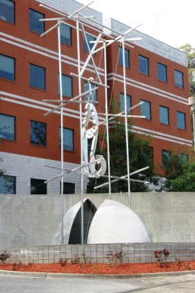 Fred Humphries Building Sculpture