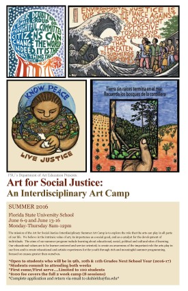 Gallery 1 - Art for Social Justice Art Camp