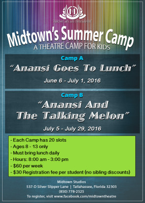 Midtown Arts and Entertainment Me2 Summer Camp.