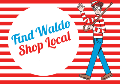 Find Waldo in downtown Thomasville, Georgia