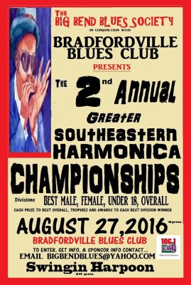 The 2nd Annual Greater Southeastern Harmonica Championships