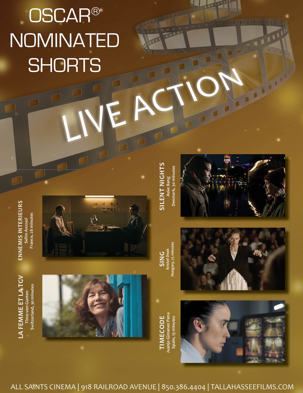 2017 Oscar Nominated Shorts Live Action Tallahassee Film Society At All Saints Cinema 