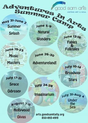 Adventures in Arts Summer Camp at Good Sam Arts