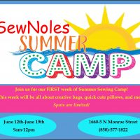 Sewing Summer Camp