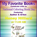 National Coloring Book Day with Honey Hilliard