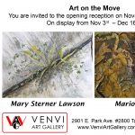 Gallery 1 - Art on the Move, first Friday art opening