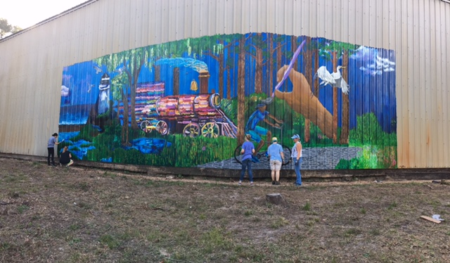 AWAT Tallahassee on the Move Mural