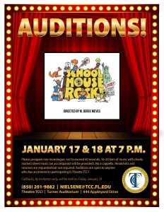 Auditions for "Schoolhouse Rock LIVE!"