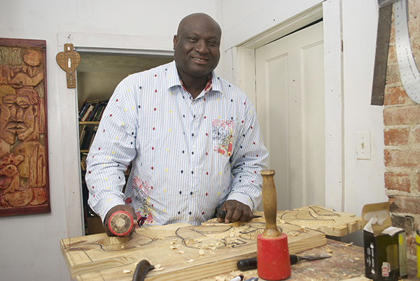 Wood Carving With Lavon Van Williams Jr Foster Tanner Fine Arts Gallery At Famu Foster Tanner