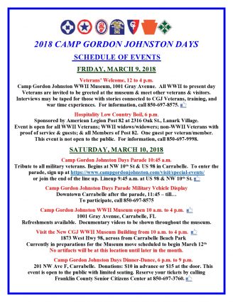 Gallery 4 - 23rd Annual Camp Gordon Johnston Reunion Days Parade