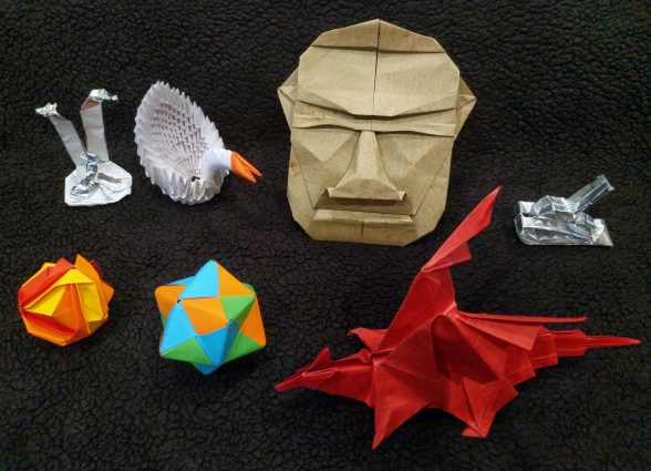 Gallery 3 - Origami- Fund raising for SAST : Art openeing