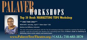 Top 20 Book Marketing Tips (Palaver Workshops)