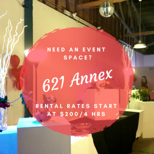 Event Space for Rent | 621 Annex Railroad Square Art Park