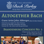 Gallery 1 - Bach Parley Concert - Guest Artist John Abberger, oboe & Brandenburg Concerto No. 3