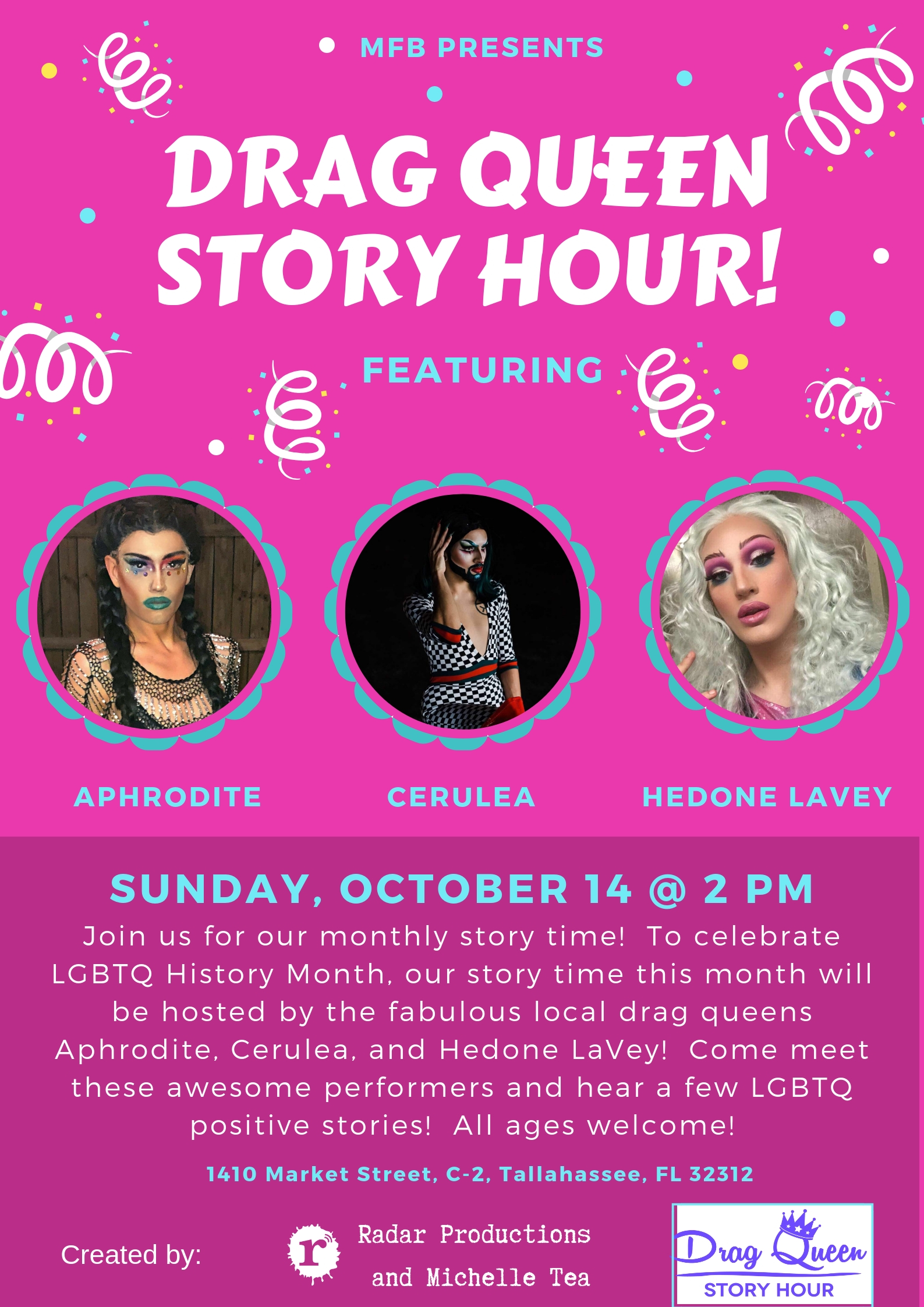 Drag Queen Story Hour at My Favorite Books, My Favorite Books at My ...