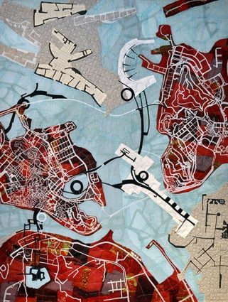 Gallery 2 - cARTography: Art Quilts by Valerie Goodwin