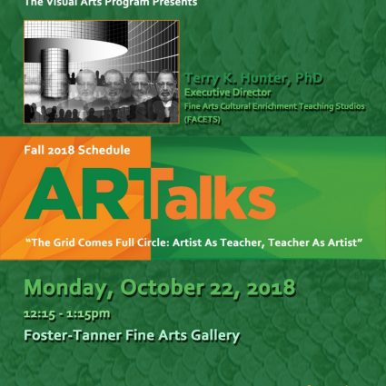 Gallery 1 - FAMU ARTalks: “The Grid Comes Full Circle: Artist As Teacher, Teacher As Artist”