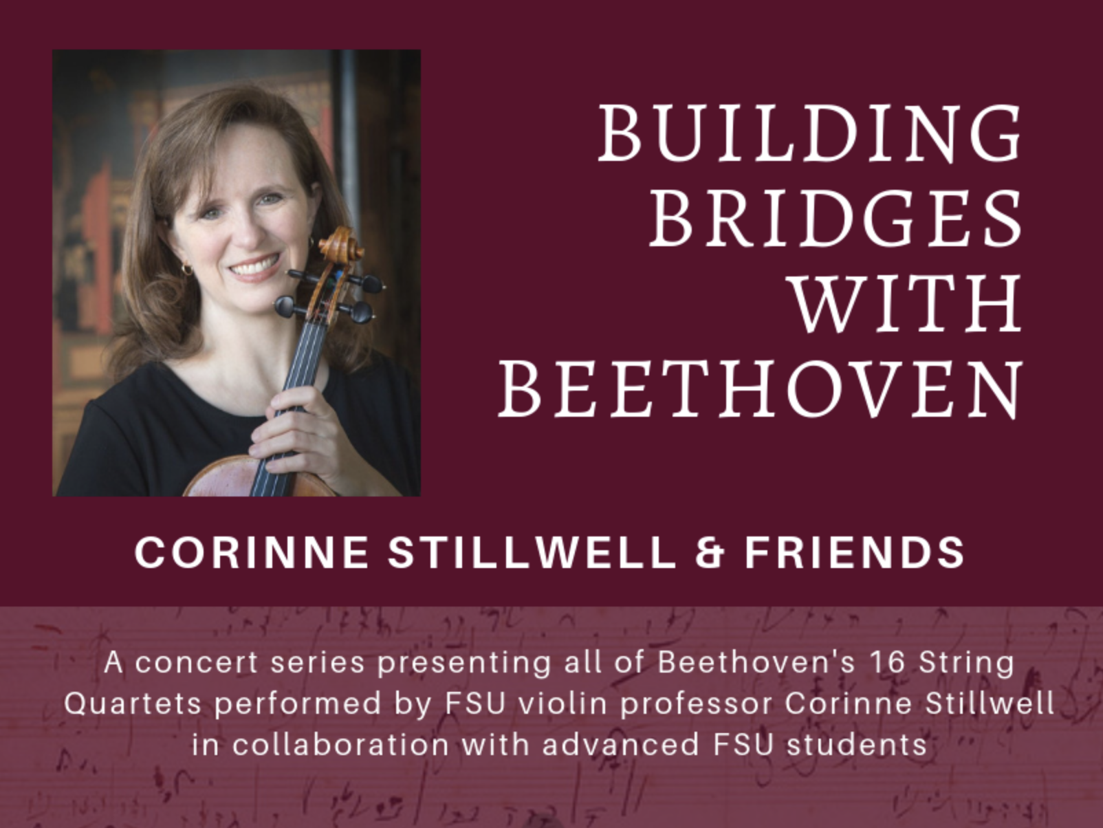 Building Bridges with Beethoven: Corinne Stillwell and Friends