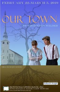 Auditions for Our Town - Monticello Opera House