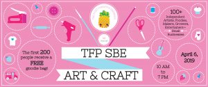 Call for Volunteers TFP FEST The Fuzzy Pineapple Art + Craft Festival 2019