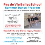 Pas de Vie Ballet’s Summer Dance Camp