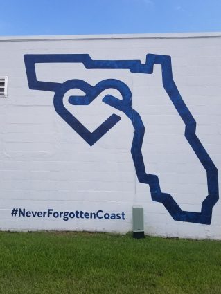 Never Forgotten Coast Mural