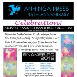 Anhinga Press 45th Anniversary Celebration