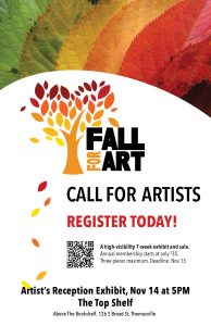 Call For Artists: Fall For Art