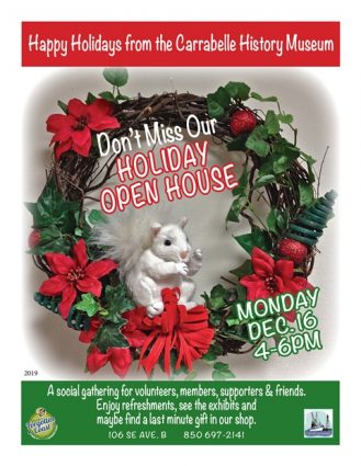 Gallery 1 - Holiday Open House at Carrabelle History Museum