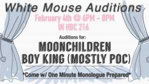 White Mouse Auditions