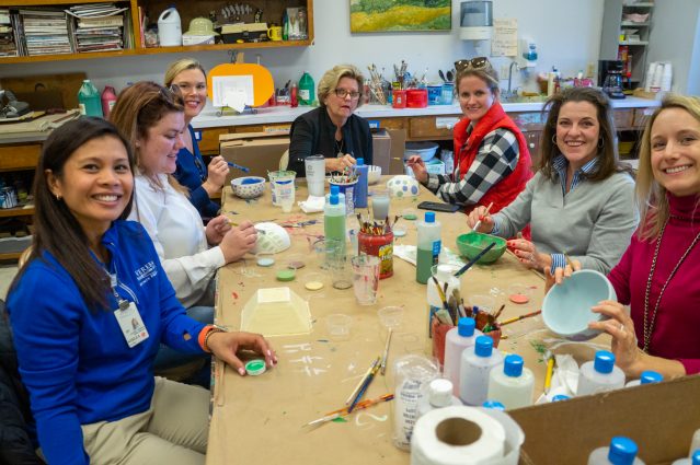 Gallery 1 - Empty Bowls Painting Fundraiser