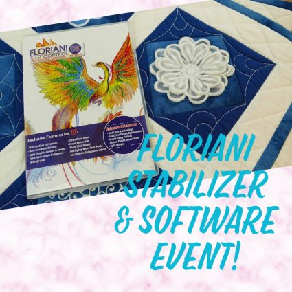 Gallery 1 - CANCELLED - Floriani Stabilizer and Software Event at Bernina Connection