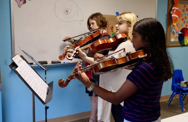 Gallery 5 - Intermediate String Orchestra Camp at TRAA
