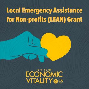 Local Emergency Assistance for Non-Profits (LEAN) Grant Program