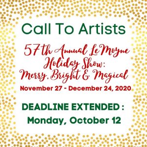 Call for Artists - LeMoyne Holiday Show